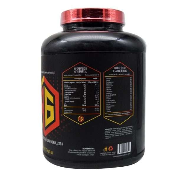 RED GOLD Proteina de suero de leche chocolate party 5 lb