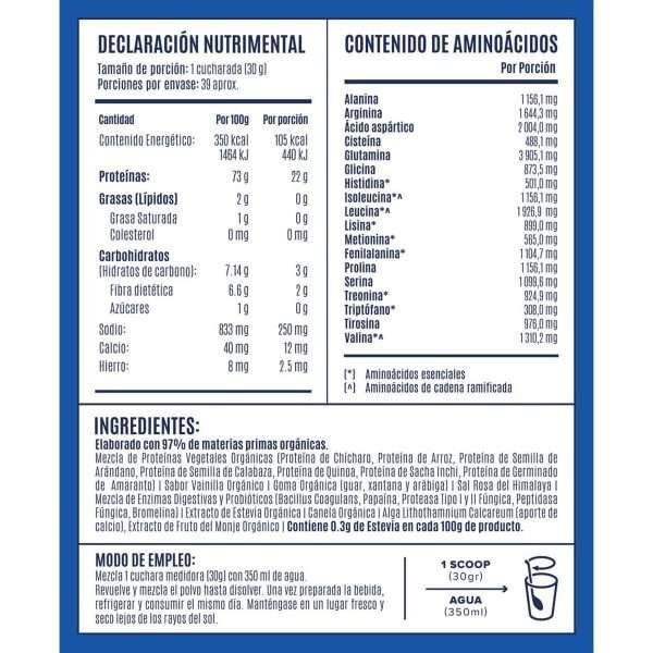 BIRDMAN Proteina vegetal fresa 510 g