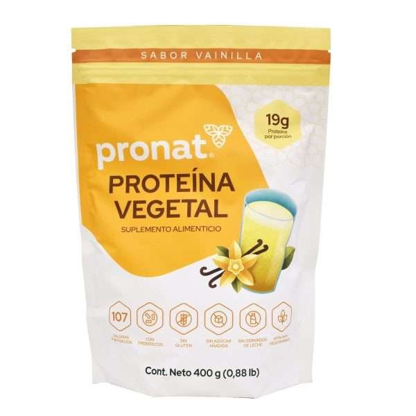 PRONAT Proteina vegetal vainilla 400 g