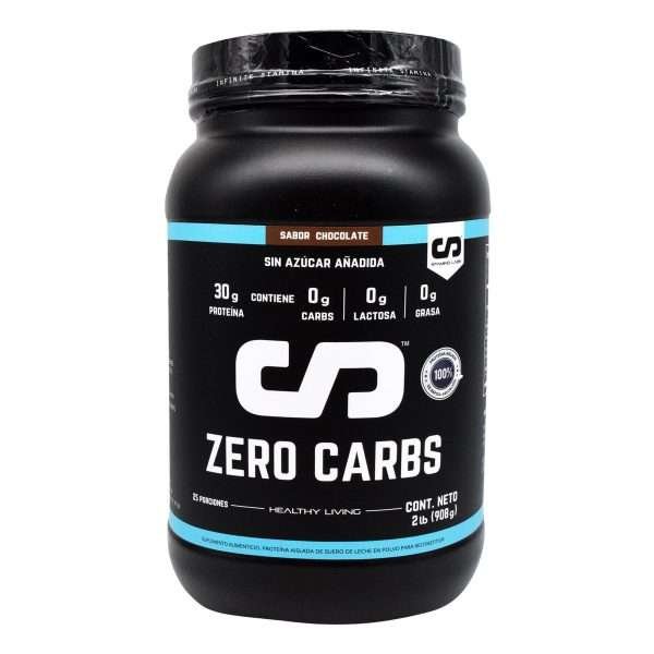 Proteina zero carbs sabor chocolate 2lb