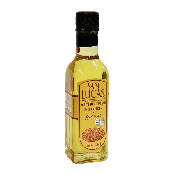 SAN LUCAS ACEITE DE AJONJOLI EXTRA VIRGEN GOURMET 250ML
