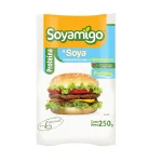 SOYAMIGO ALIMENTO DE SOYA SABOR HAMBURGUESA 250GR.