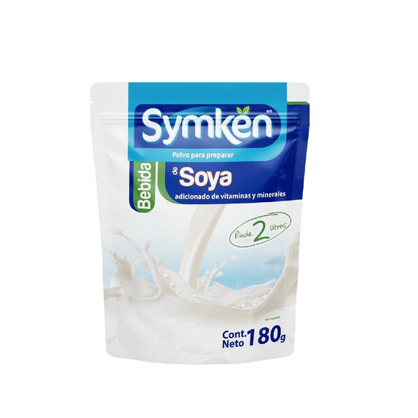 SYMKEN POLVO PARA PREPARAR BEBIDA DE SOYA 180GR