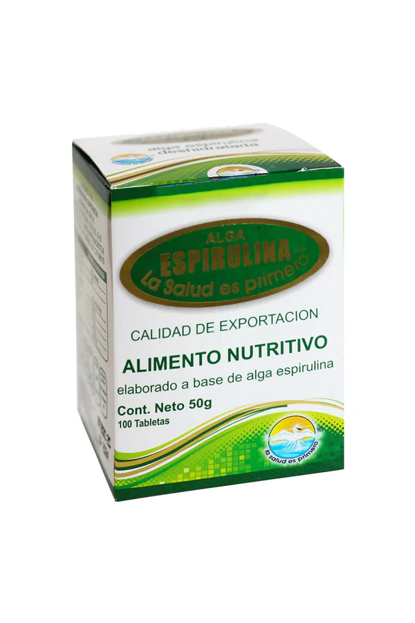 TBS. ALGA ESPIRULINA C/100