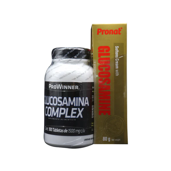 TBS. GLUCOSAMINA COMPLEX C/100 + CREMA GLUCOSAMINA 60 GR GRATIS