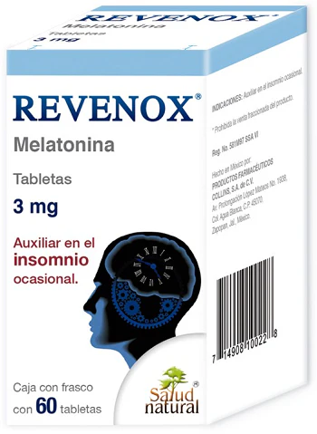 TBS. REVENOX MELATONINA 3 MG