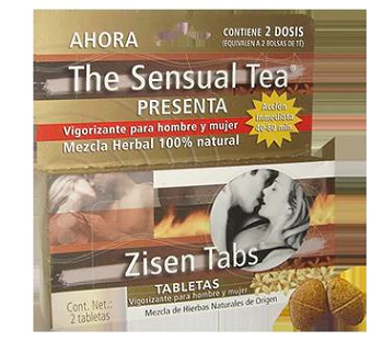 TBS. ZISEN TABS.C/2 vigorizante para hombre y mujer
