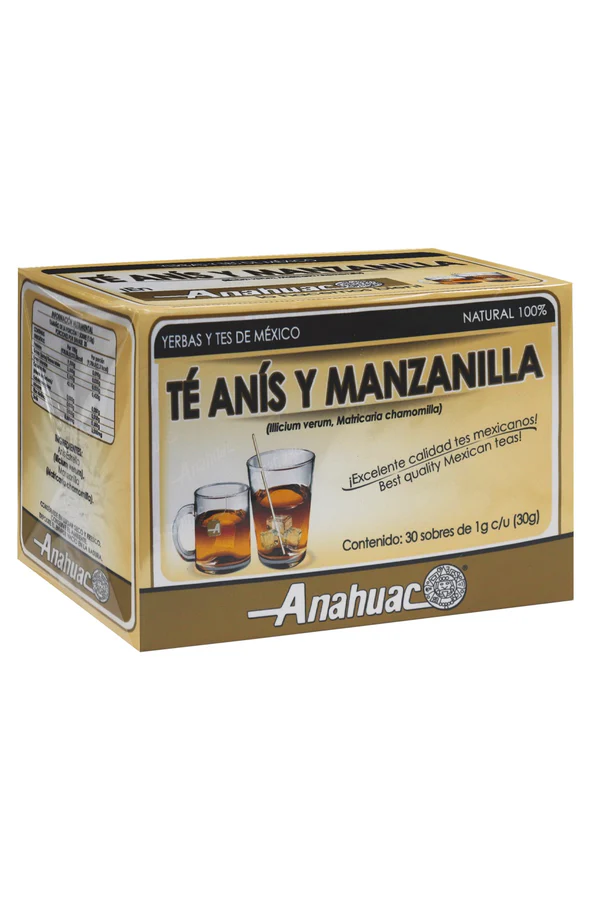 TE ANIS C-MANZANILLA C/30 BOLSAS