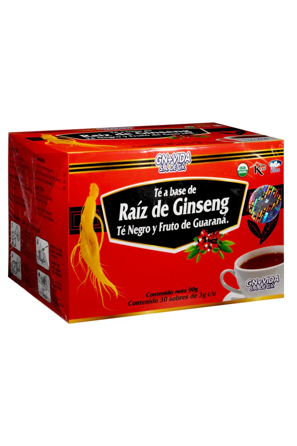 TÉ RAÍZ DE GINSENG C/30 SOB. 3 GR C-U
