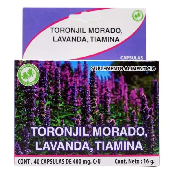 Toronjil Morado 40 Cap