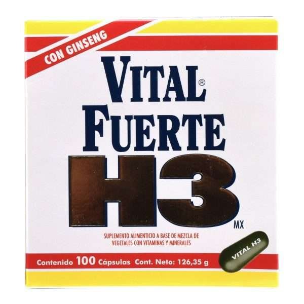 Vital Fuerte H3 Mx 100 Cap