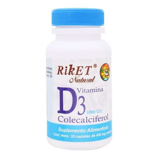 Vitamina D3 1000 Uo 30 Cap