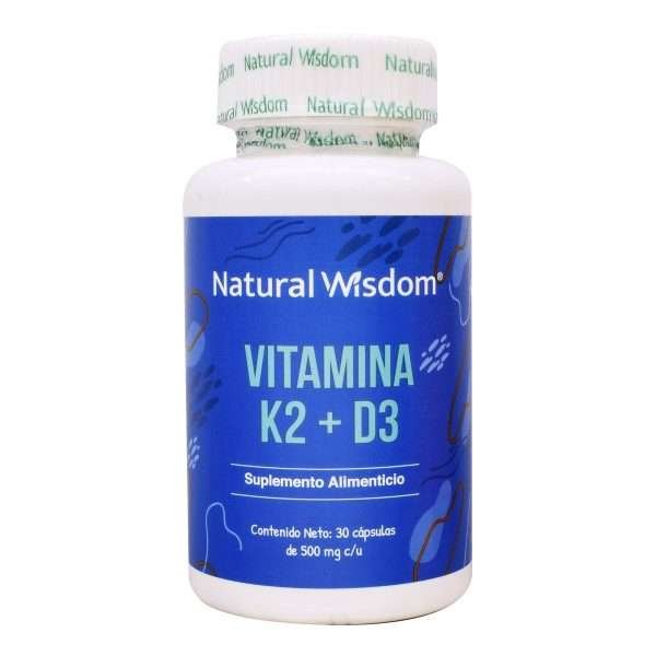 Vitamina K2 Con Vit D3 30 Cap