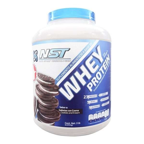 Whey protein galletas con crema 5 lb