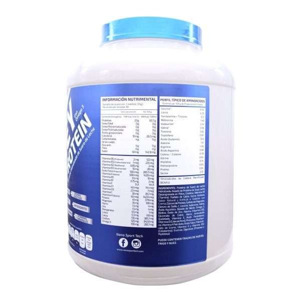 Whey protein galletas con crema 5 lb