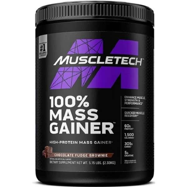 Muscletech 100  mass gainer 5.5l