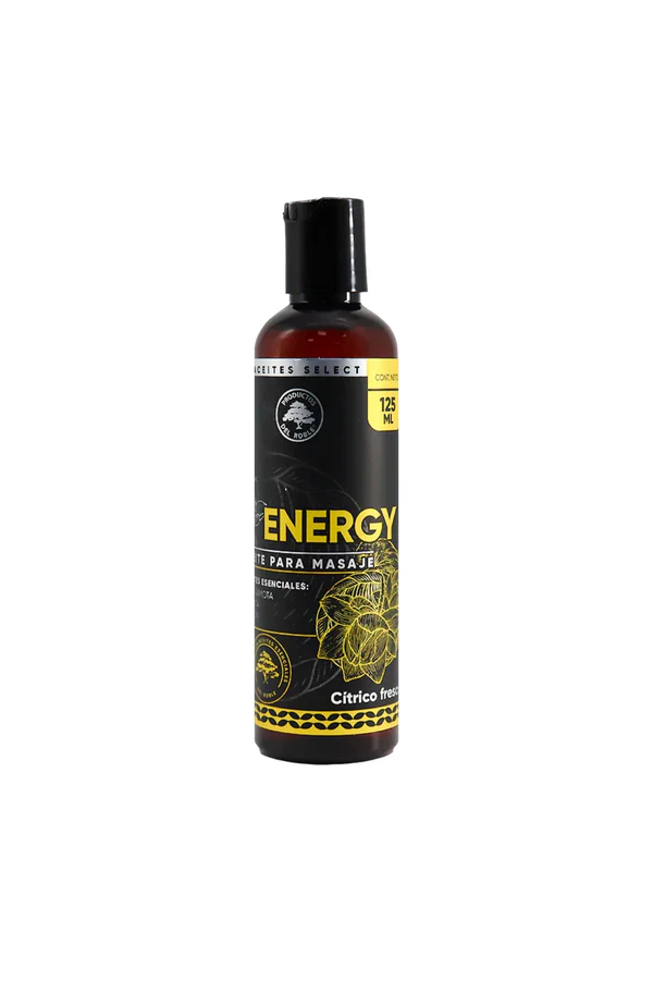 ACEITES SELECT ENERGY 125 ML BERGAMOTA, MENTA Y LIMON  1X132