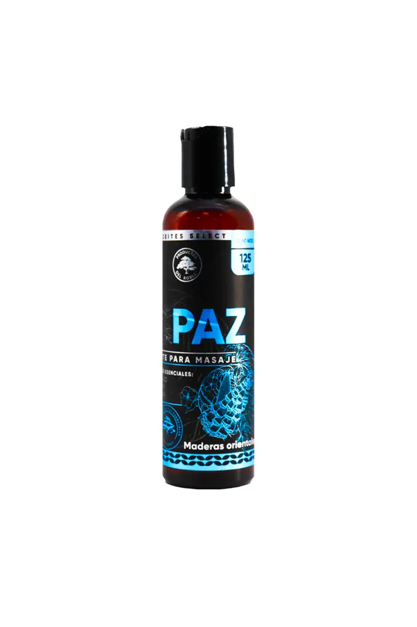 ACEITES SELECT PAZ 125 ML SANDALO, JAZMIN Y PACHULI  1X132