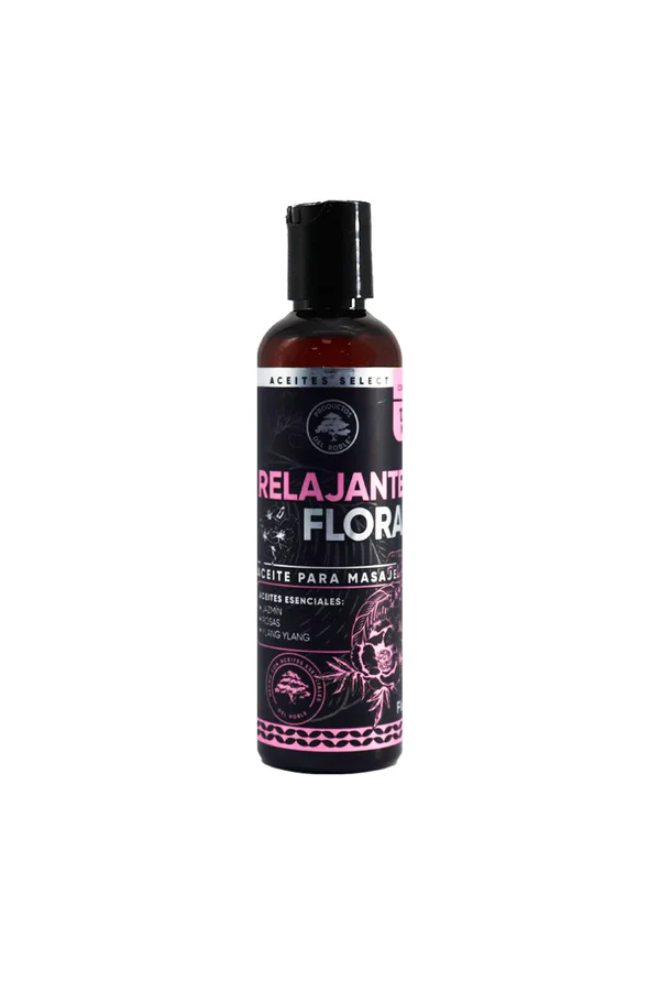 ACEITES SELECT RELAJANTE FLORAL 125 ML JAZMIN, ROSAS E YLANG YLANG- 1X