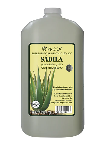 BEBIDA DE SABILA 4 LT