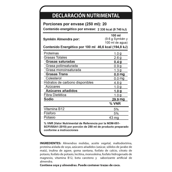 Bebida De Almendra 480 G