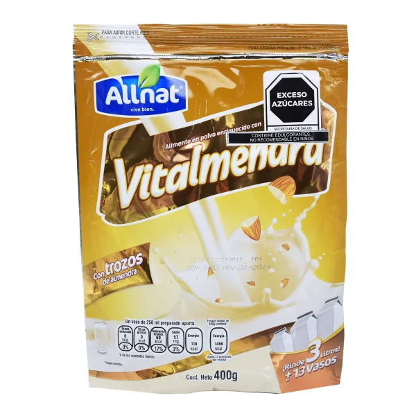 Bebida De Soya Almendras 400 G