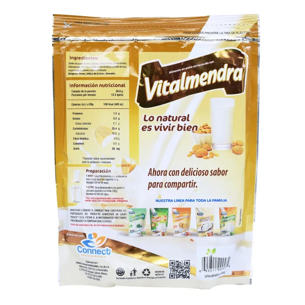 Bebida De Soya Almendras 400 G
