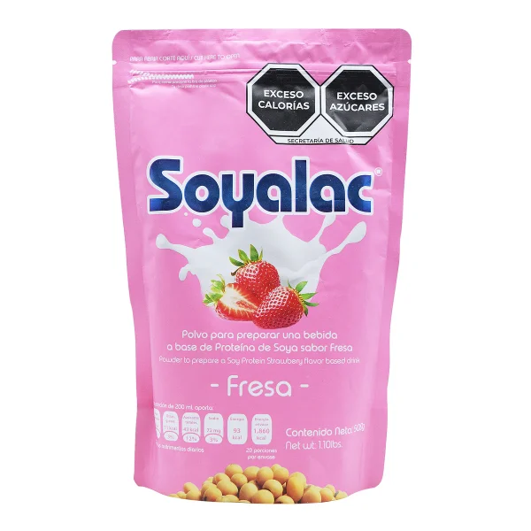 Bebida De Soya Fresa 500 g