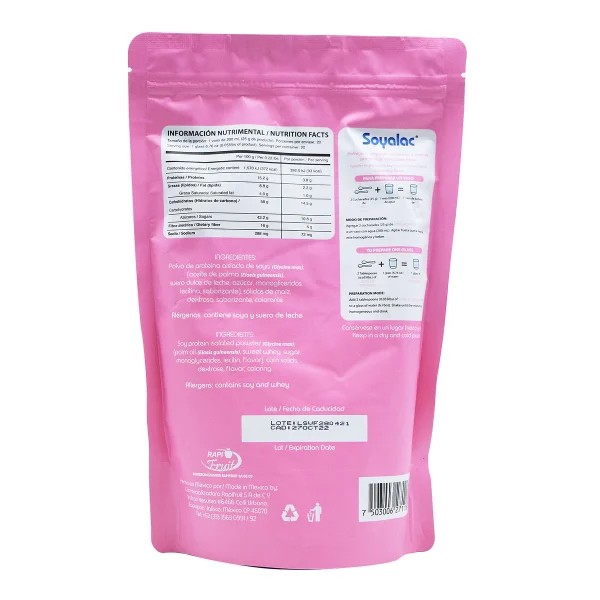 Bebida De Soya Fresa 500 g