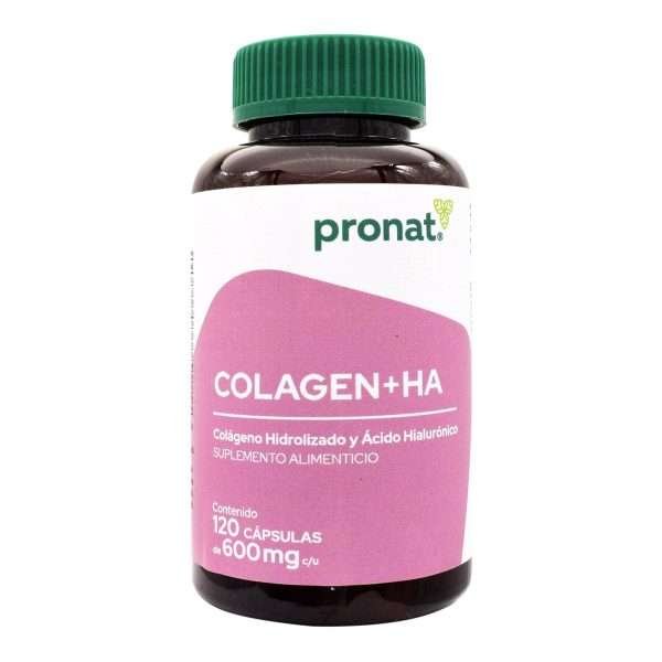 Colageno Hidrolizado Y Acido Hialuronico 120 Cap