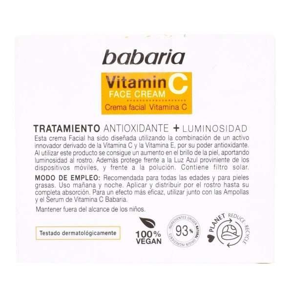 Crema Facial Vitamina C 50 Ml