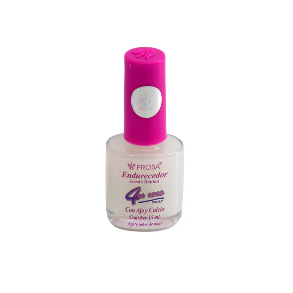 ENDURECEDOR 4 EN 1 CON AJO Y CALCIO (secado rapido) C/15ML - 1X216