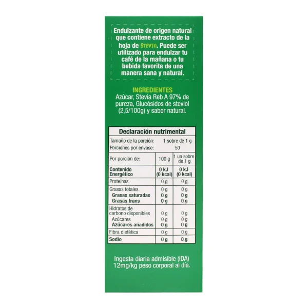 Endulzante Stevia 50 Sob