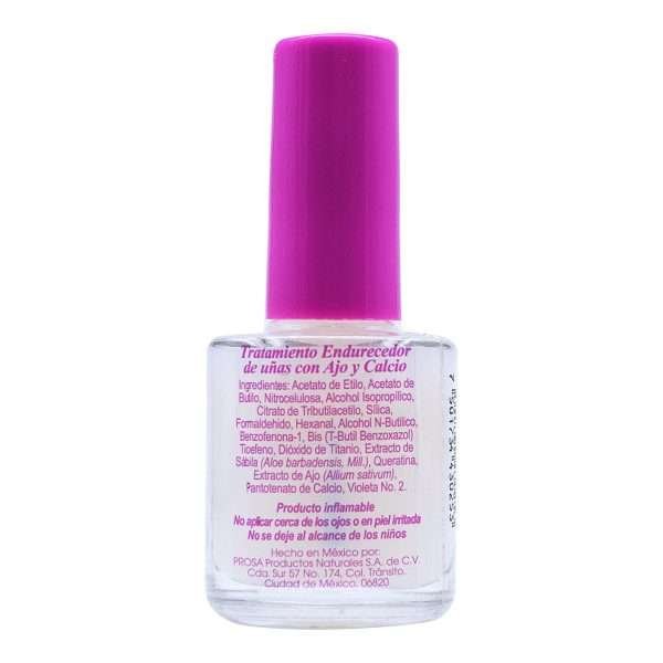 Endurecedor De Uñas 4 En Uno Ajo Y Calcio 15 Ml
