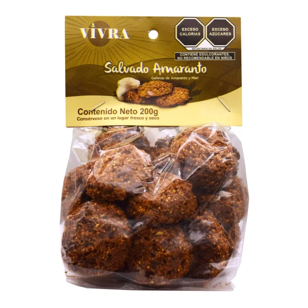 Galleta Salvado Miel Amaranto 200 G