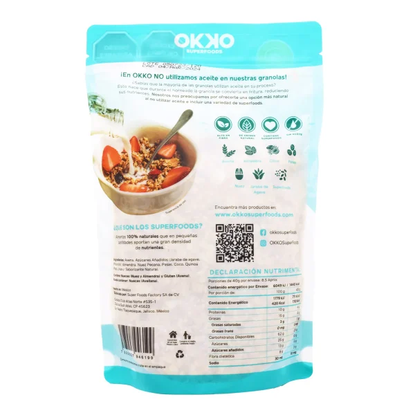 Granola Con Almendra Y Coco 340 G