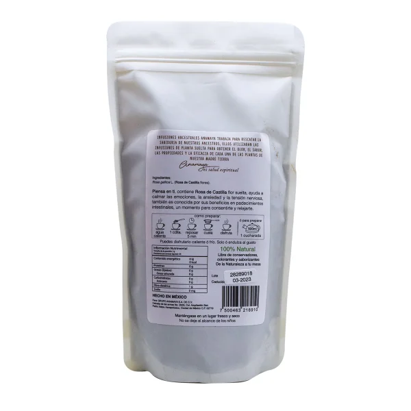 Infusion Piensa En Ti Rosa De Castilla 45 G