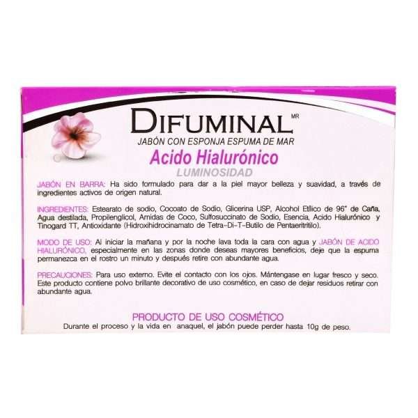 Jabon Esponja De Acido Hialuronico 100 G