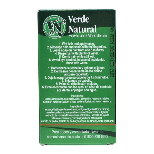 Jabon Verde Natural 100 G