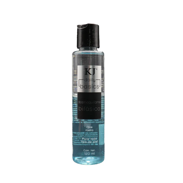 KJ BASICS DESMAQUILLANTE BIFASICO (rostro, ojos) 120 ML 1X6