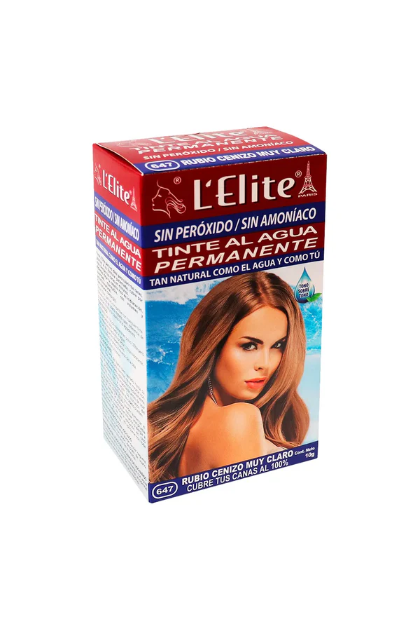 L ELITE DAMA # 647 RUBIO CENIZO MUY CLARO 10GR