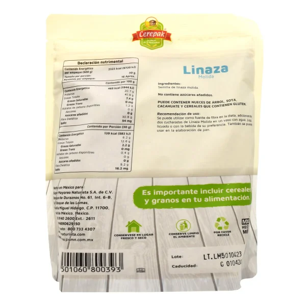 Linaza Molida 500 G