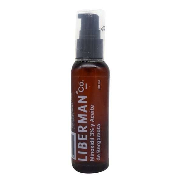 Minoxidil 3% Y Aceite De Bergamota 60 Ml