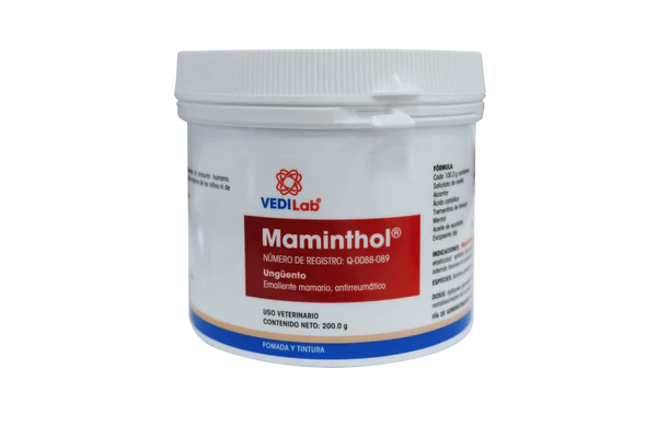 POMADA MAMINTHOL USO VETERINARIO 200GR