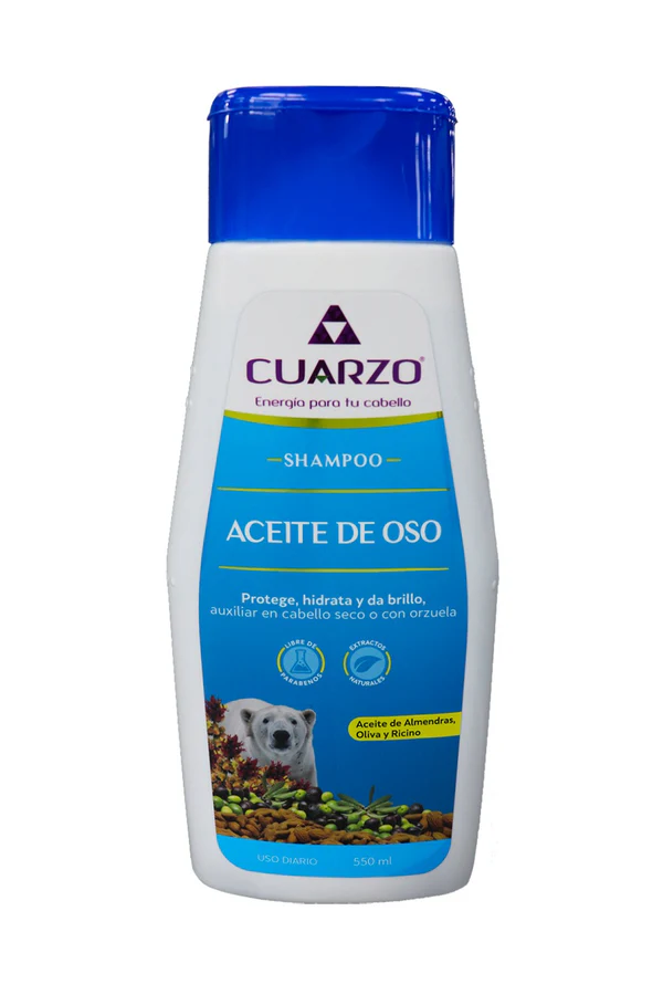 SHAMPOO CAPILAR DE ACEITE DE OSO 550 ML