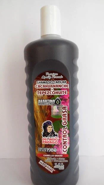 SHAMPOO DE CACAHUANANCHE+TEPEZCOHUITE 1.1L
