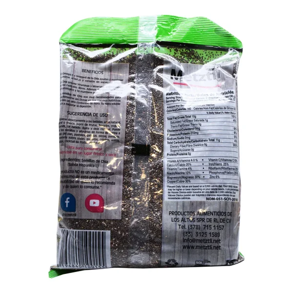 Semilla De Chia 500 G
