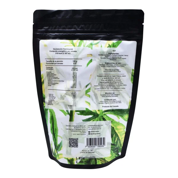 Semilla De Hemp 227 G