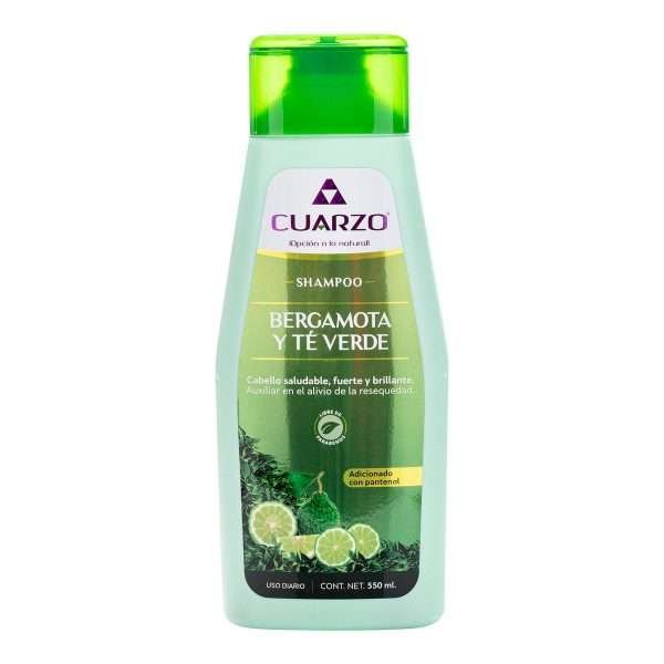 Shampoo Bergamota Y Te Verde 550 Ml