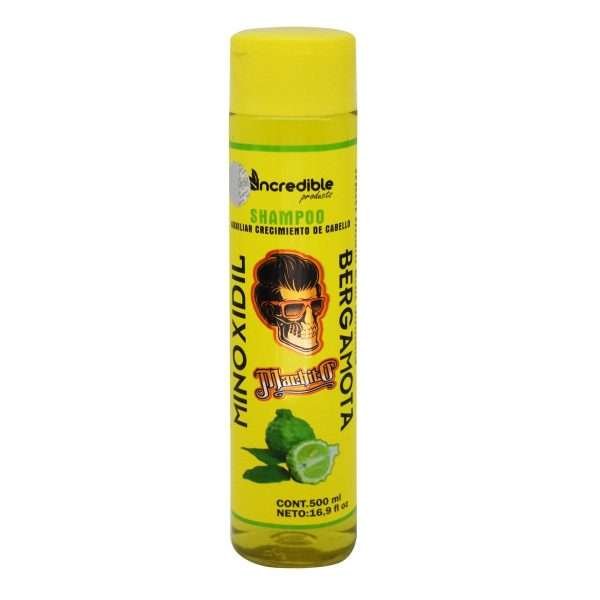 Shampoo Minoxidil Y Bergamota 500 Ml
